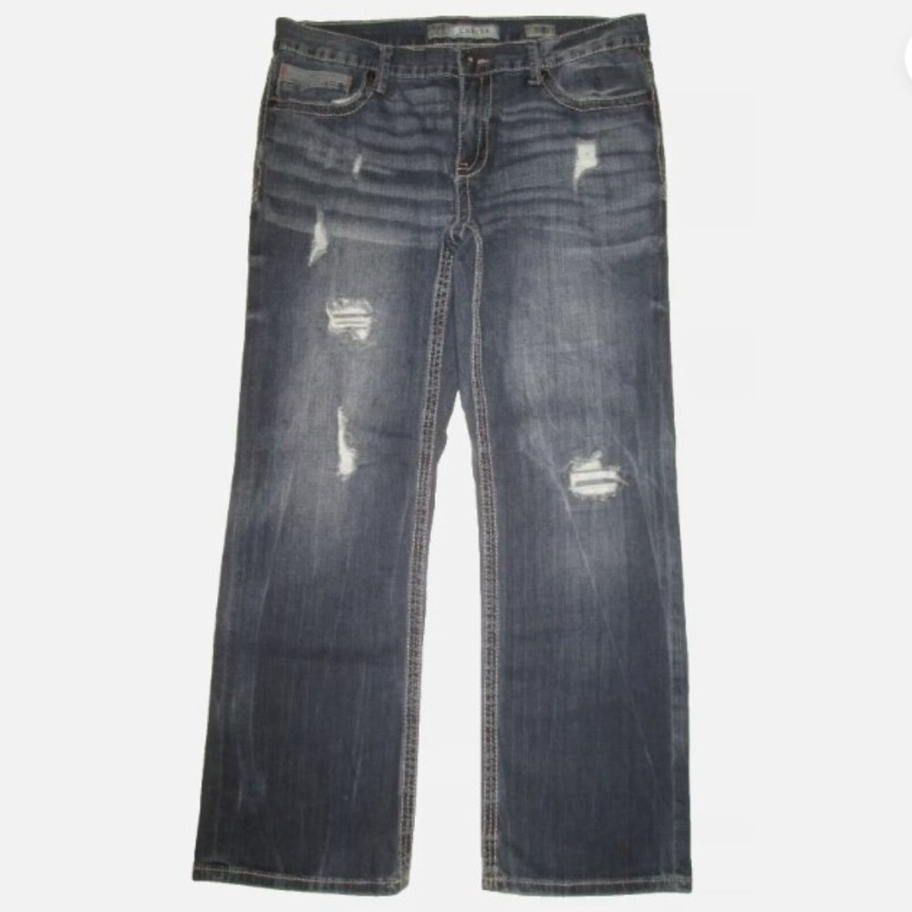 BKE Carter Relaxed Straight Stretch Jeans Men's 36 x 31